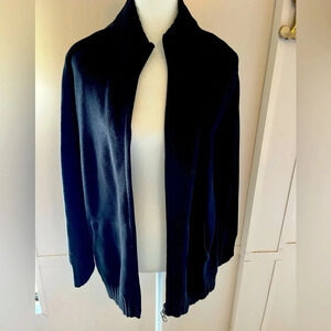 Zip cardigan